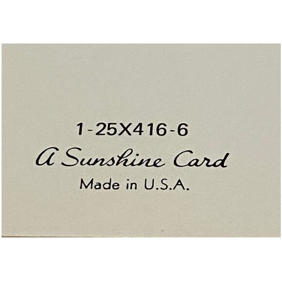 Vtg MCM Cancer Birthday Card Horoscope Zodiac Unused USA Crab Loving Sunshine - Picture 4 of 5